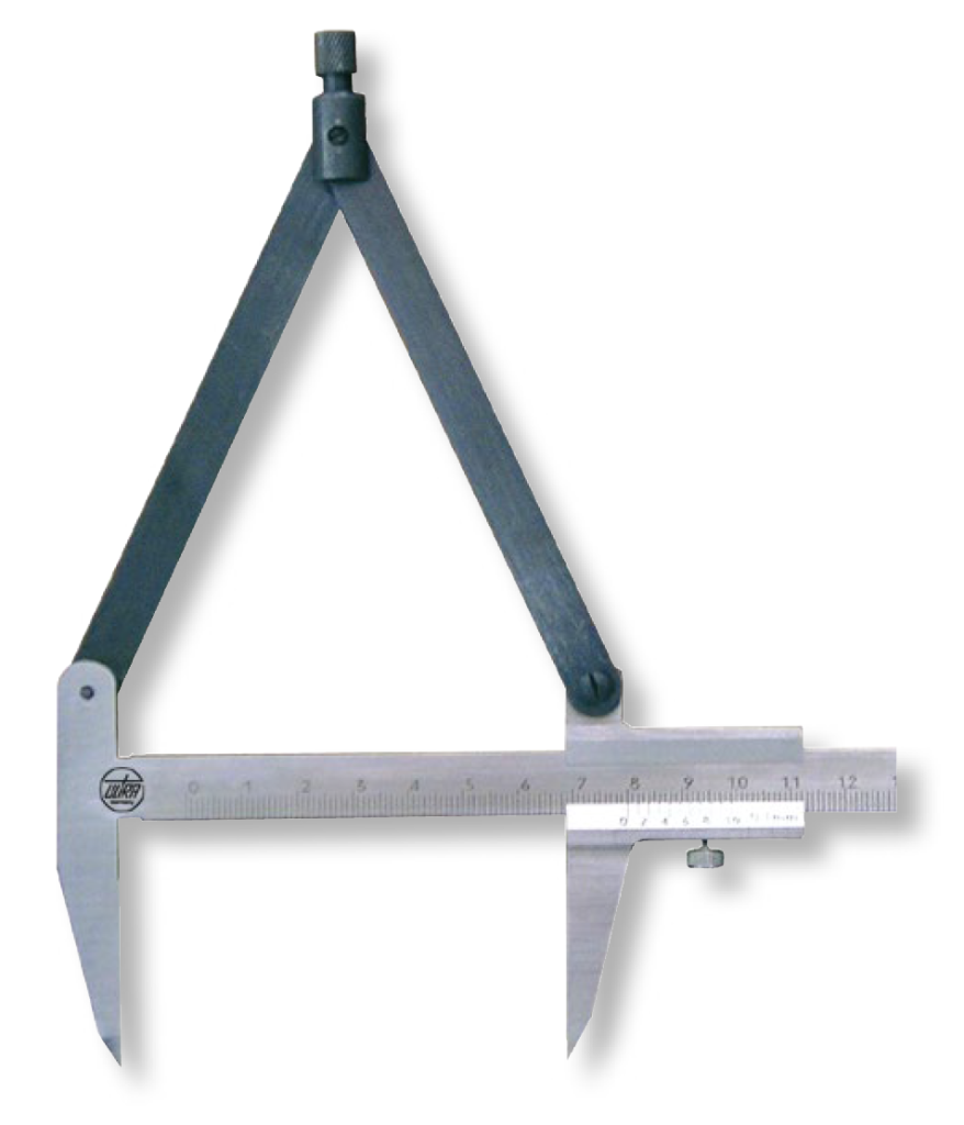 Compass Vernier Calipers Hardened Special Steel Matt With Tungsten