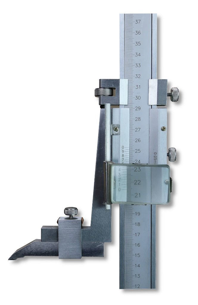 Höhenmess- und Anreißgeräte ULTRA active mit Vergrößerungsglas, mit Feineinstellung 1000-1/20mm