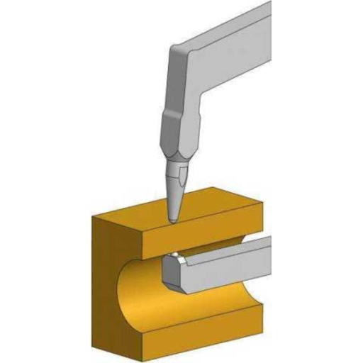 Digital-Schnelltaster für Rohrwandmessung mit langen Tastarmen inkl. Werkskalibrierschein 0-50/0,02/169mm IP67, K4R50