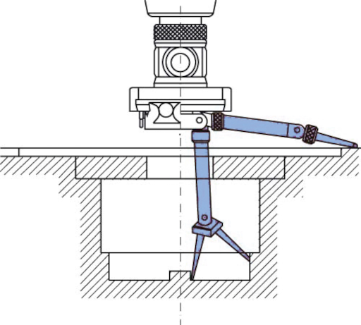 Verlängerungen, MICHAEL DECKEL für Zentriergeräte CENTRICATOR 105mm