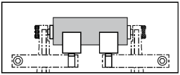Taster mit Prismenaufnahme (Paar) für BOWERS Universalvergleichsmessgeräte TGU Ø5mm, TGUA022