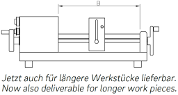 Rundlaufprüfgeräte SIMMY LDS-R mit Rollen, Rundlaufgenauigkeit 0,002mm Ø10-100/370/500x118x140mm, 00642