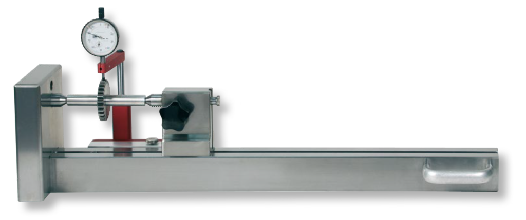 Rundlaufprüfgerät mit Stativ für vertikale und horizontale Anwendung 75/550mm 10H7