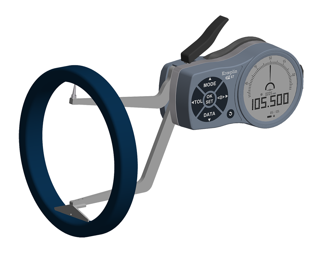 Digital-Schnelltaster für Dreipunkt-Innenmessung inkl. Werkskalibrierschein
