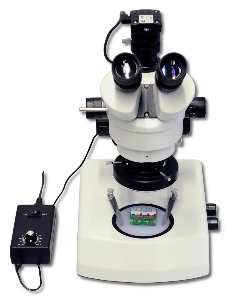 Stereo Zoom Mikroskope SM 151 ULTRA active inkl. USB-Kamera, Software und Adapter für Prismentubus 7x - 45x