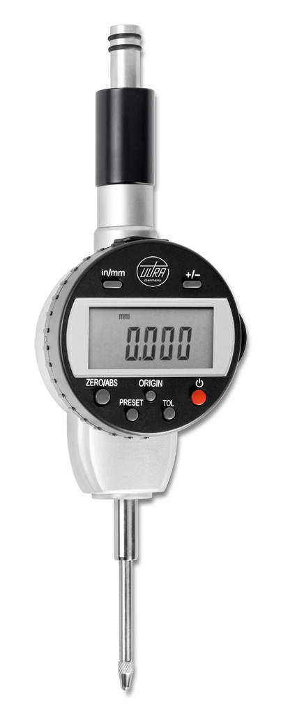 Digital-Messuhren IP65, ULTRA active mit Abhebevorrichtung 25/0,01mm Ø58mm