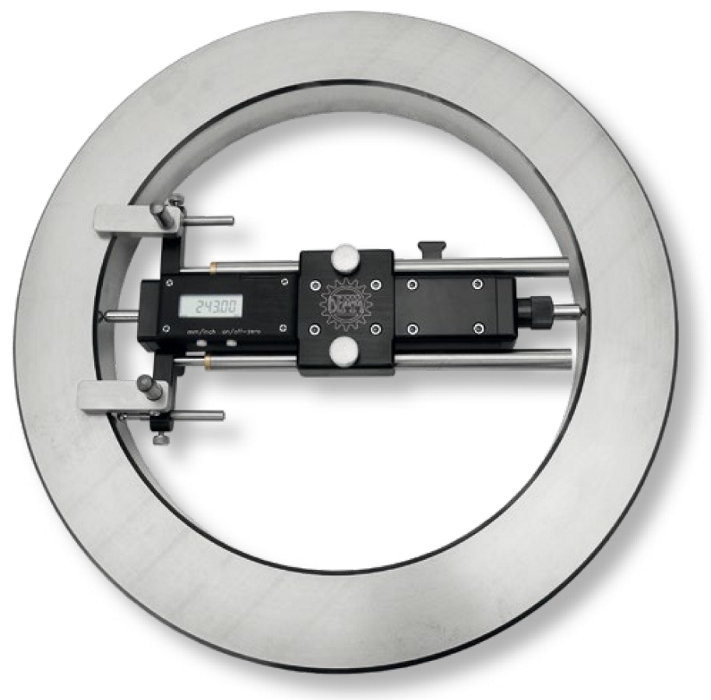 Digital-Innenmessgeräte MITRA im Etui Messflächen Stahl gehärtet R 2mm, mit Tiefenanschlag 250-350/0,01mm IP54, 01900