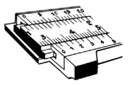 Pocket vernier calipers ULTRA active inox matt in box parallax free reading, depth gauge angular, thumb lock 150x40-1/20mm
