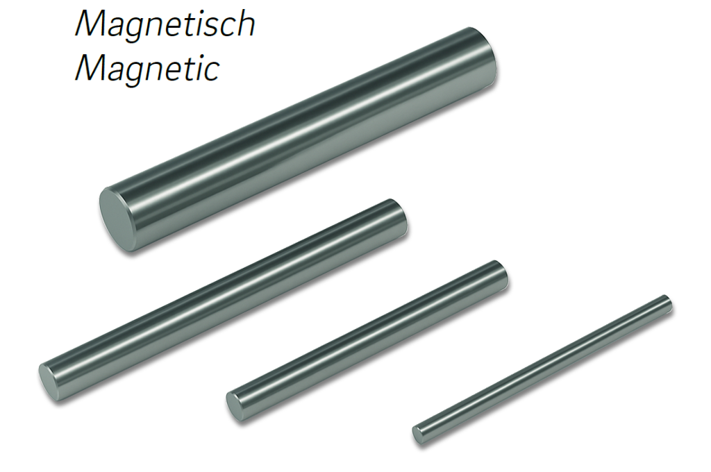 Pin gauges, singles Magnetic DIN 2269