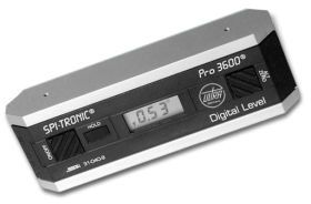 Digital-Neigungsmesser SPI-TRONIC Pro 3600 Aluminiumgehäuse im Etui