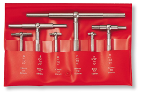 Teleskoplehren Satz Messflächen ballig, gehärtet Teleskoplehren Satz Messflächen ballig, gehärtet