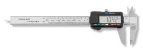 Digital-Taschenmessschieber ULTRA active inox im Etui für Linkshänder, Tiefenmaß eckig