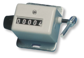 Hubzähler, Drehknopf   Hubzähler, Drehknopf