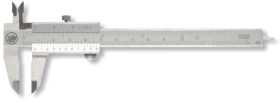 Kleinmessschieber ULTRA active inox matt in Tasche Tiefenmaß eckig