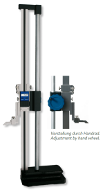 Digital-Höhenmess- und Anreißgeräte RDY im Etui Doppelsäule, mit Handrad und Feineinstellung Digital-Höhenmess- und Anreißgeräte RDY im Etui Doppelsäule, mit Handrad und Feineinstellung
