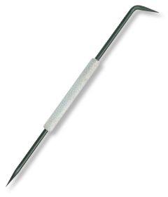 Reißnadeln mit gerändeltem Griff, Hartmetall gerade oder abgewinkelte Spitzen, auswechselbar Reißnadeln mit gerändeltem Griff, Hartmetall gerade oder abgewinkelte Spitzen, auswechselbar