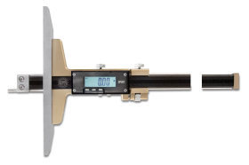Digital-Tiefenmessschieber DIGI EOS ECO CARBON mit auswechselbarem Stahlstift und Feineinstellung Digital-Tiefenmessschieber DIGI EOS ECO CARBON mit auswechselbarem Stahlstift und Feineinstellung