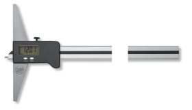 Digital-Tiefenmessschieber ALINOX Aluminium mit gehärtetem Stahlstift