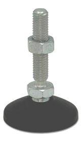 Levelling jacks for cast plates  