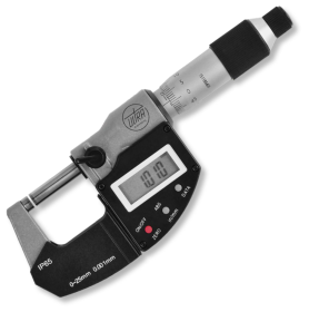 Digital-Bügelmessschrauben ULTRA active im Etui Hartmetallmessflächen Ø 6,5mm, Steigung 0,5mm