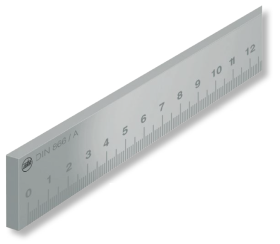 Präzisionsmaßstäbe Stahl   Präzisionsmaßstäbe Stahl
