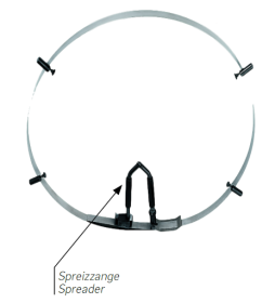 Umfangbandmaße für Innenumfang und Ø   Umfangbandmaße für Innenumfang und Ø