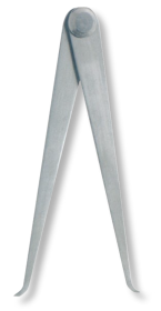 Lochzirkel und Greifzirkel ULTRA active, Stahl poliert   Lochzirkel und Greifzirkel ULTRA active, Stahl poliert