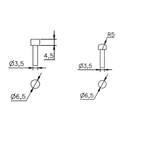 Messeinsätze (Paar) passend für DIGI BASCOM - APOLLO - DIGI NETTUNO - DIGI ULISSE Messeinsätze (Paar) passend für DIGI BASCOM - APOLLO - DIGI NETTUNO - DIGI ULISSE