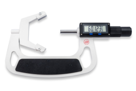 Digital external micrometers with V-anvil for 3- + 9- slotted work pieces Digital external micrometers with V-anvil for 3- + 9- slotted work pieces