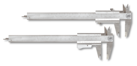 Taschenmessschieber ULTRA active inox matt in Tasche für Linkshänder