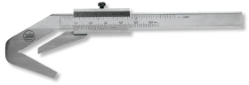 Taschenmessschieber ULTRA active  inox matt in Tasche für mehrschneidge Werkzeuge