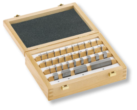 Parallel-Endmaßsätze im Etui Spezialstahl gehärtet, DIN EN ISO 3650 Parallel-Endmaßsätze im Etui Spezialstahl gehärtet, DIN EN ISO 3650