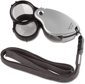 Folding magnifiers "Tech-Line" several lenses  