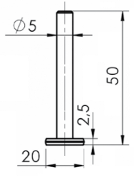 Taster mit Teller (Paar) für BOWERS Universalvergleichsmessgeräte TGU