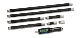 Digital internal micrometer sets in box Tungsten carbide measuring faces spherical Ø 8mm Digital internal micrometer sets in box Tungsten carbide measuring faces spherical Ø 8mm