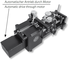 Rundlaufprüfgeräte SIMMY M mit Motorantrieb, mit Rollen, Rundlaufgenauigkeit 0,002mm