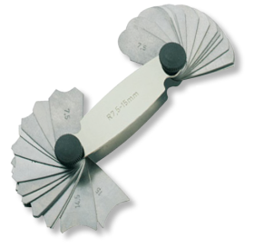 Radienschablonen   Radienschablonen